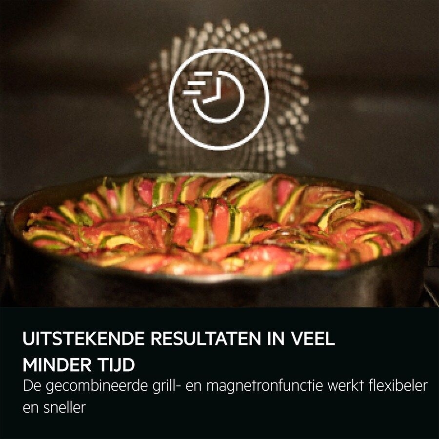 AEG TKK8N821T 9000 ProAssist CombiQuick - Heteluchtoven met Magnetron 7