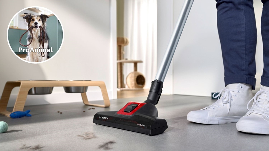 BOSCH BGB8PET3A Serie 8 ProAnimal Stofzuiger met Zak - Rood 3
