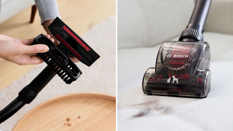 BOSCH BGS7PET1 Serie 8 ProAnimal Stofzuiger zonder Zak - Rood 5