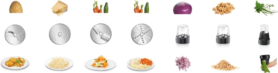 BOSCH MUM59S81DE Serie 4 MUM5 Keukenmachine 8