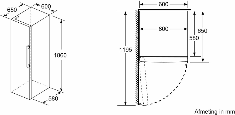 Siemens KS36VGIDP iQ300 extraKlasse Koelkast 14