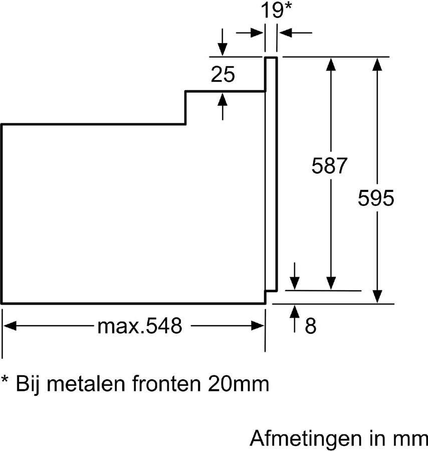 BOSCH HBF011BA2 Serie 4 Inbouwoven  9