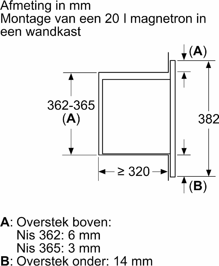 BOSCH BFL523MB4 Serie 2 Inbouwmagnetron 9
