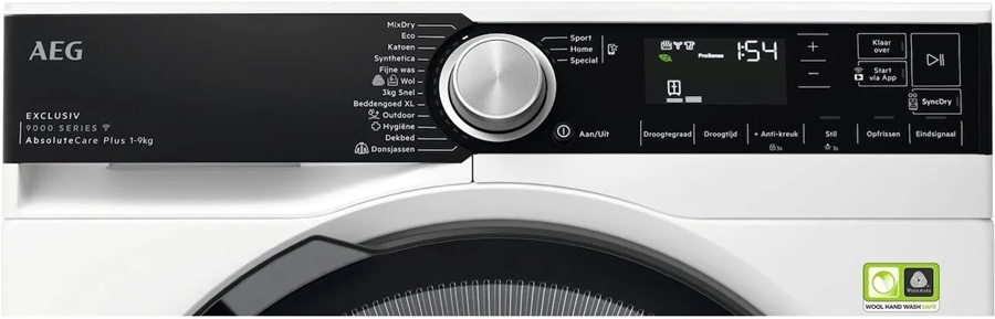 AEG TR9HAMBURG 9000 AbsoluteCare Plus Warmtepompdroger 2