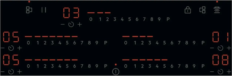 AEG TK85IM00FB 6000 MultipleBridge Inbouw Inductiekookplaat  5