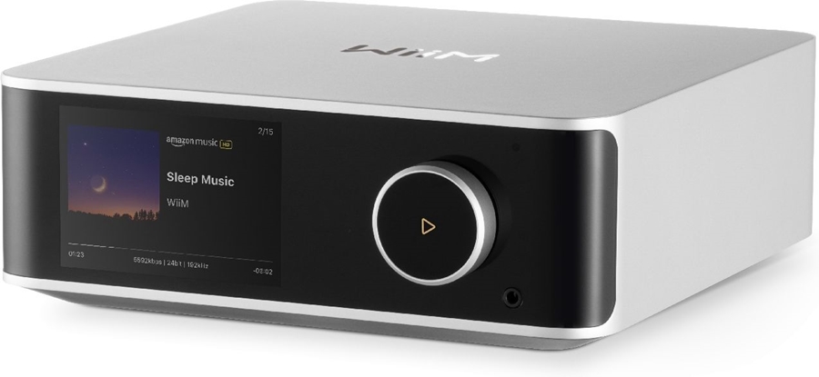WiiM Ultra audio streamer zilver 3