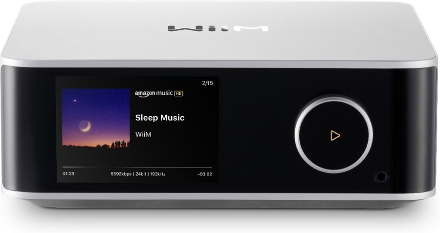 WiiM Ultra audio streamer zilver 4