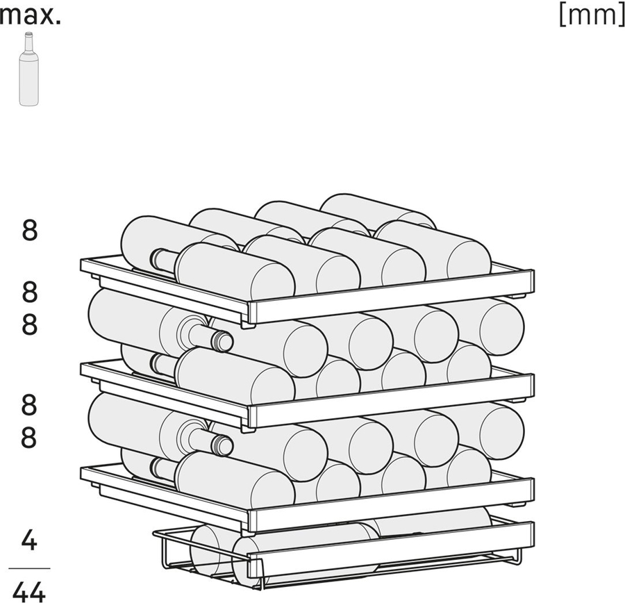 Liebherr UWgb 3631-20 Vinidor Inbouw Wijnkast 5