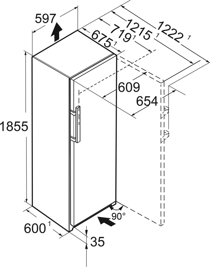 Liebherr SFNbsd 529i-23 Vriezer  9