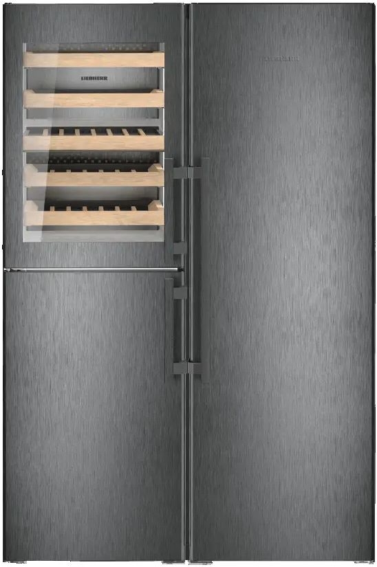 Liebherr XRCbs 5295-20 Amerikaanse Koel-vriescombinatie met Wijnkoeler 1