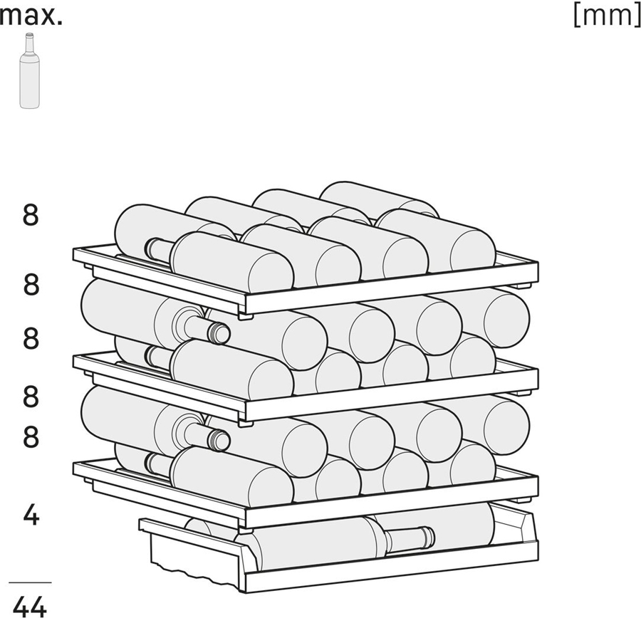 Liebherr UWpri 3661-20 Inbouw Wijnkoelkast 5
