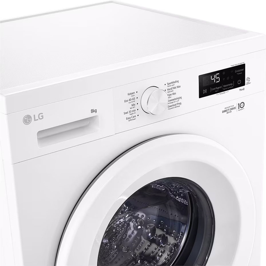 LG F4X1008NWH Wasmachine 4