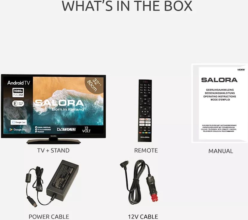 Salora 32MBA300 TV 4