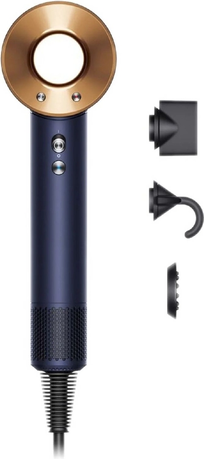 Dyson Supersonic Straight & Wavy Föhn - Haardroger Blue Copper 1