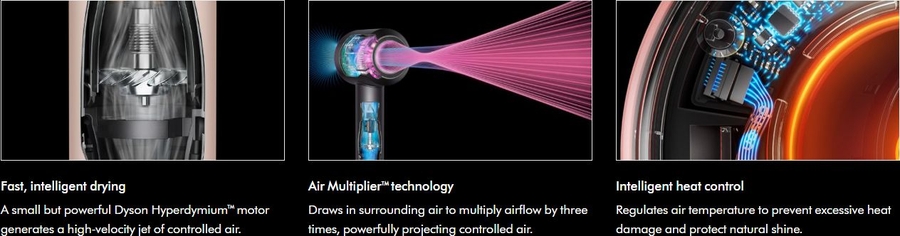 Dyson Supersonic Nural Straight & Wavy Föhn - Haardroger - Ceramic Pink / Rose Gold 4