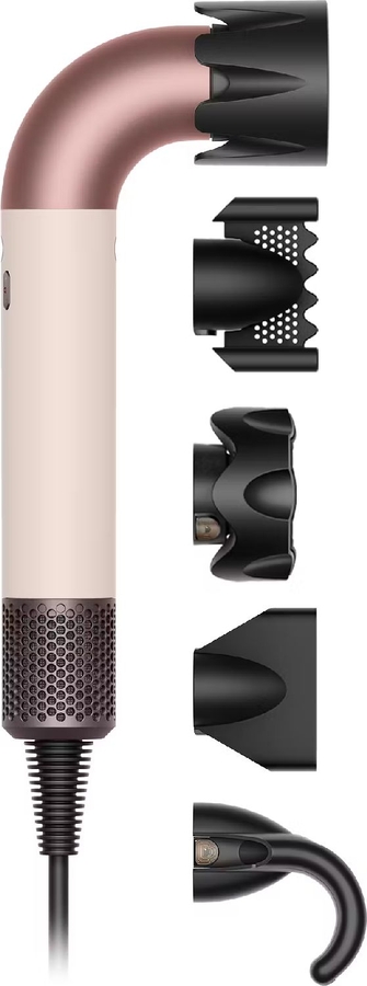 Dyson Supersonic R Straight & Wavy Föhn - Haardroger Ceramic Pink / Rose Gold 1
