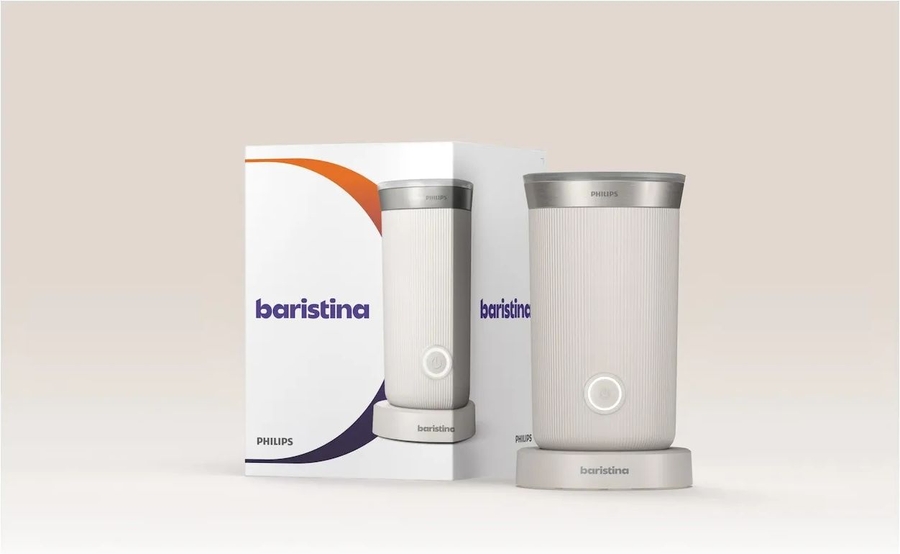 Philips BAR311/00 Baristina Melkopschuimer - Wit 7