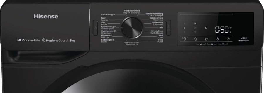 Hisense DH3V800UB/BLX Warmtepompdroger 6