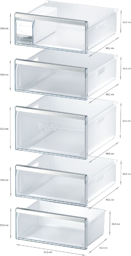 Siemens GS54NEWCV iQ500 extraKlasse Vriezer 7