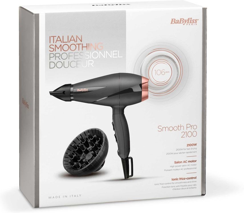 BaByliss 6709DE Smooth Pro 2100 Föhn - Haardroger 4