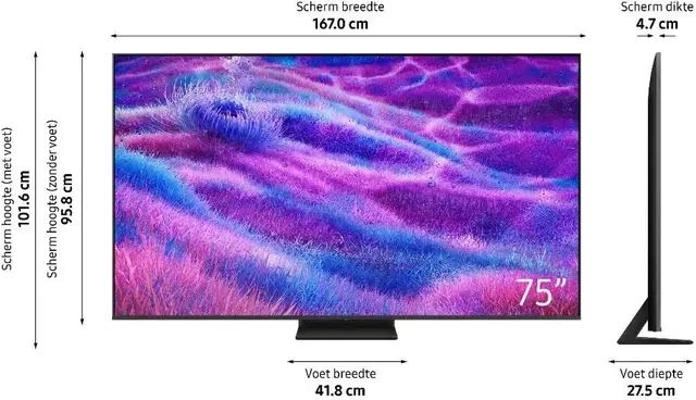 Samsung Neo QLED 4K QE75QN83F TV (2025) 3