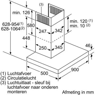 Siemens LC97BIP50 Schouwkap 2