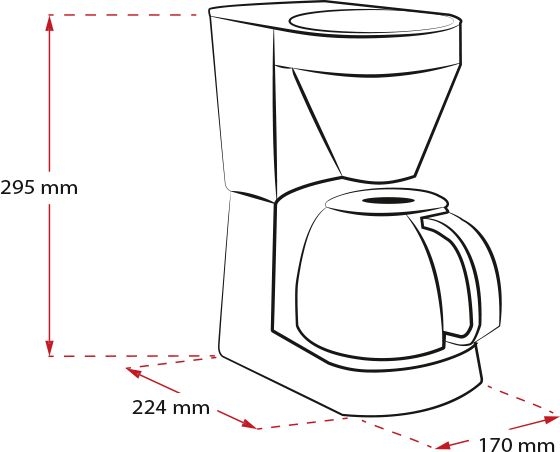 Melitta Easy II Koffiezetapparaat - Filterkoffie 4