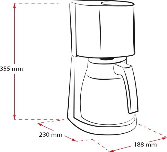 Melitta Enjoy Therm II Koffiezetapparaat - Filterkoffie 5