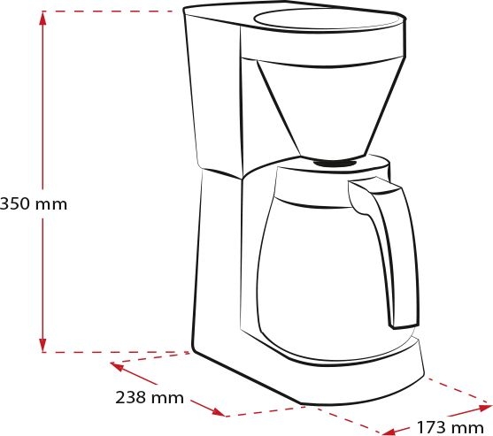 Melitta EasyTop Therm Steel Koffiezetapparaat - Filterkoffie 5