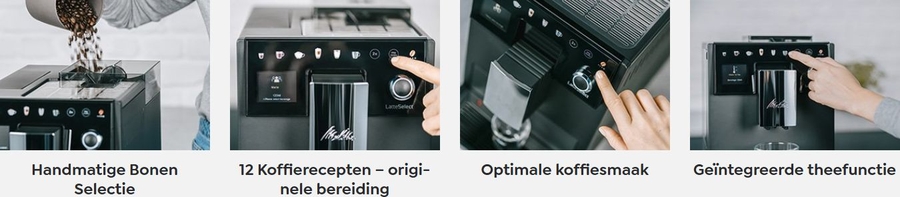 Melitta F630--211 Latte Select Volautomatische Koffiemachine 6