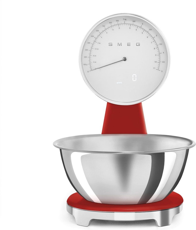 SMEG KSF01RDWW Keukenweegschaal  1