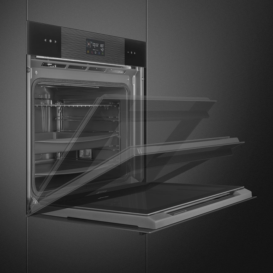 SMEG SOP6102S2PB3 Pyro Steam Galileo Inbouw Oven 9