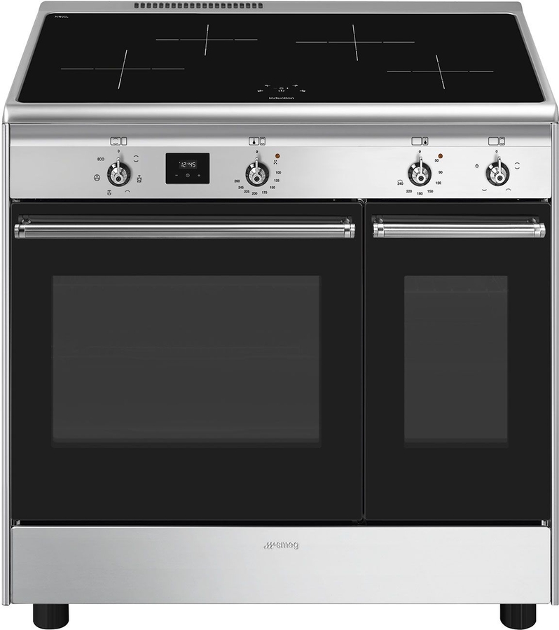 SMEG CX92IM Classica Aesthetic Fornuis met Inductiekookplaat 1