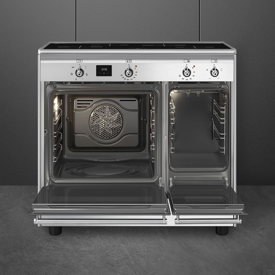 SMEG CX92IM Classica Aesthetic Fornuis met Inductiekookplaat 4