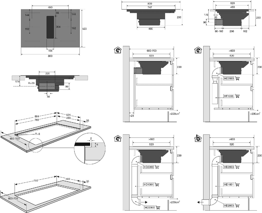 ATAG HIDD08471EVX inductie kookplaat 2
