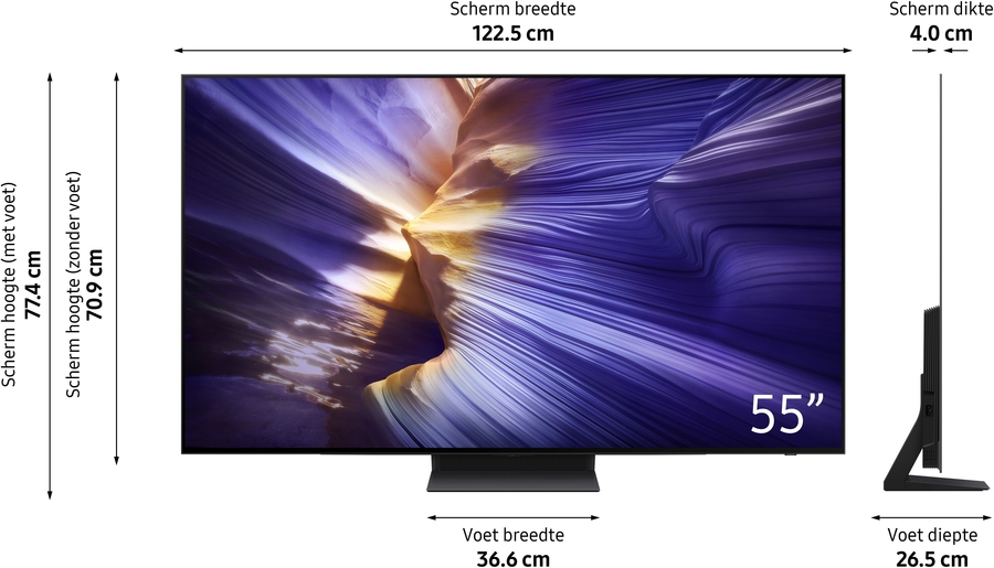 Samsung OLED 4K QE55S92F TV (2025)  3