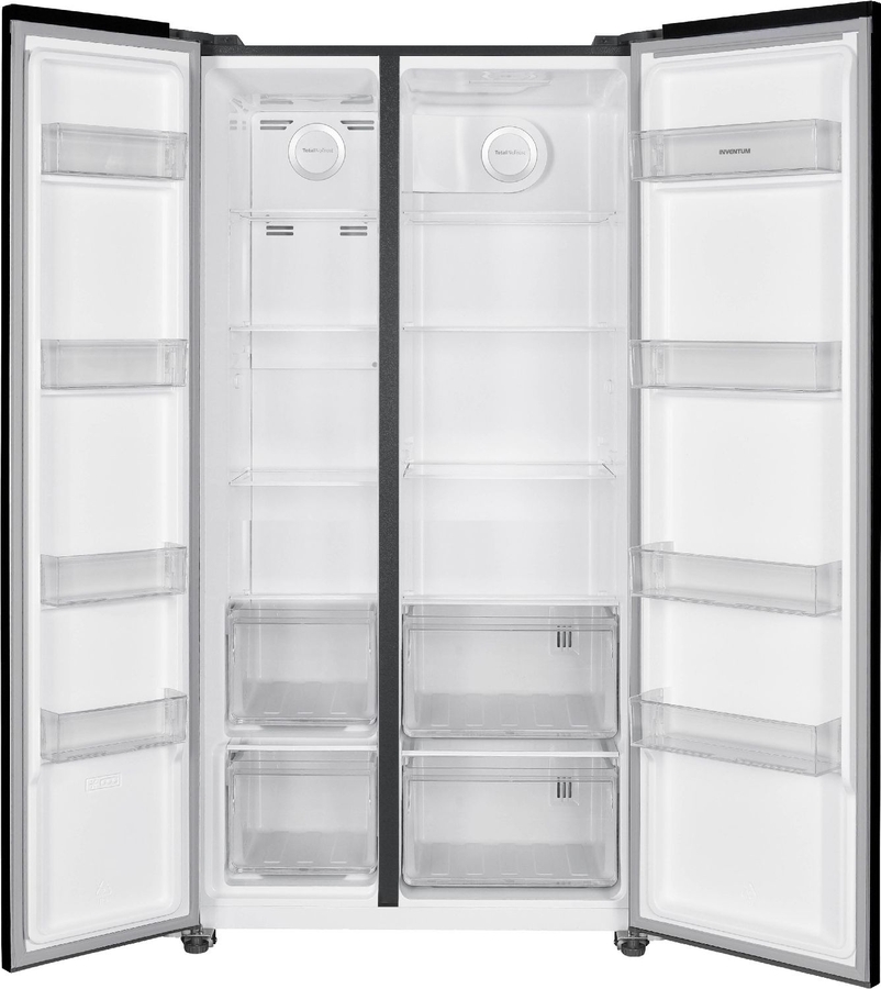Inventum SKV0180B Side-by-Side Amerikaanse Koelkast - Zwart 3