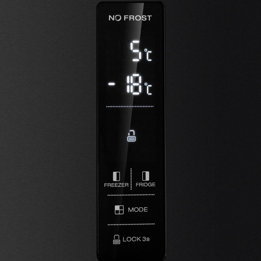 Inventum SKV0180B Side-by-Side Amerikaanse Koelkast - Zwart 9