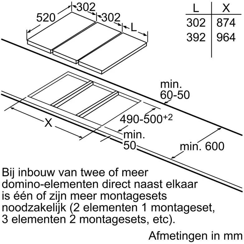 Siemens EH375FBB1E iQ100 domino inductie kookplaat 2