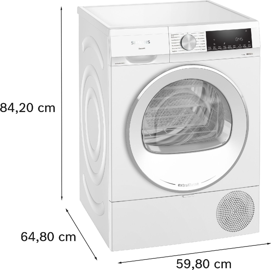 Siemens WQ33G1DENL iQ500 extraKlasse Warmtepompdroger 19