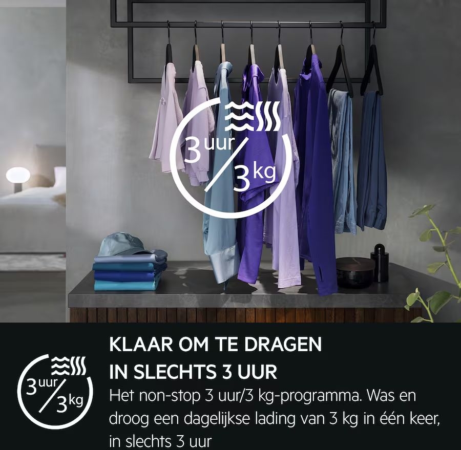 AEG LWR9706C8 9000 AbsoluteCare Was-droogcombinatie 8