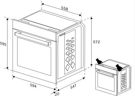 Beko BBVM17400BDS Multifunctionele Inbouw Oven 2