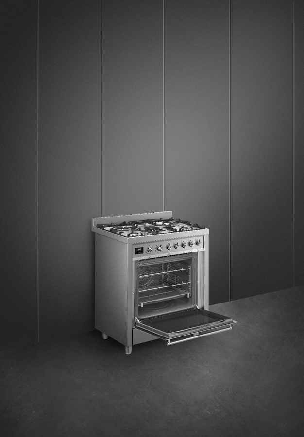 SMEG C7GMXNLK9 Classici Esthetisch Fornuis met Gaskookplaat - 70 x 60 cm 9