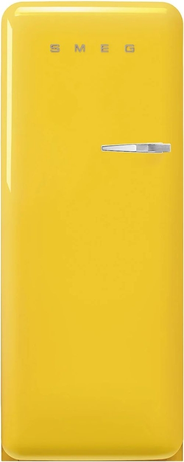 SMEG FAB28LYW6 Koelkast 50's Style - Geel 1