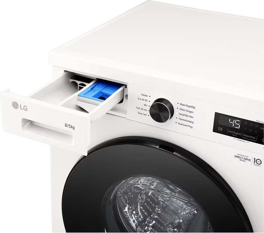 LG W4X1085NWB Was-droogcombinatie 8