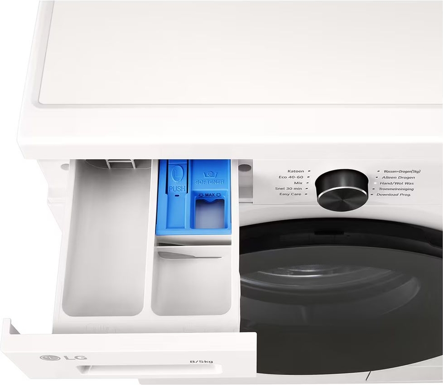 LG W4X1085NWB Was-droogcombinatie 9