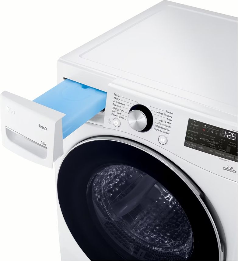 LG RH18U8AVCW Warmtepompdroger 4