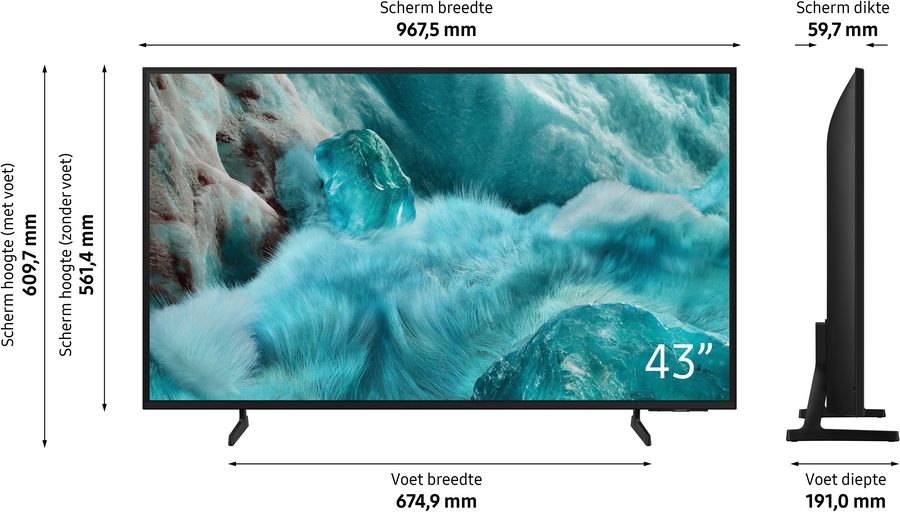 Samsung QLED 4K QE43Q7F2 TV (2025)  3