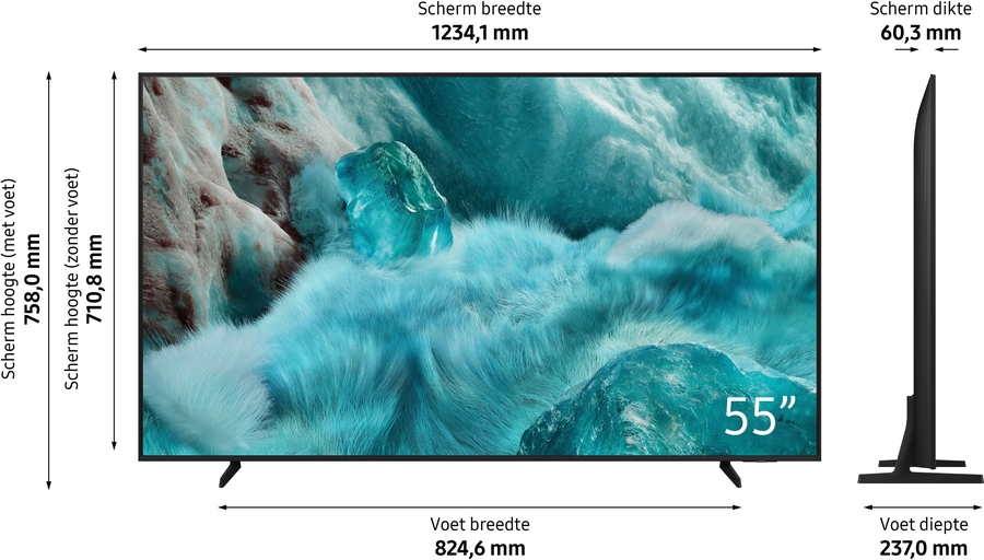 Samsung QLED 4K QE55Q7F2 TV (2025) 3