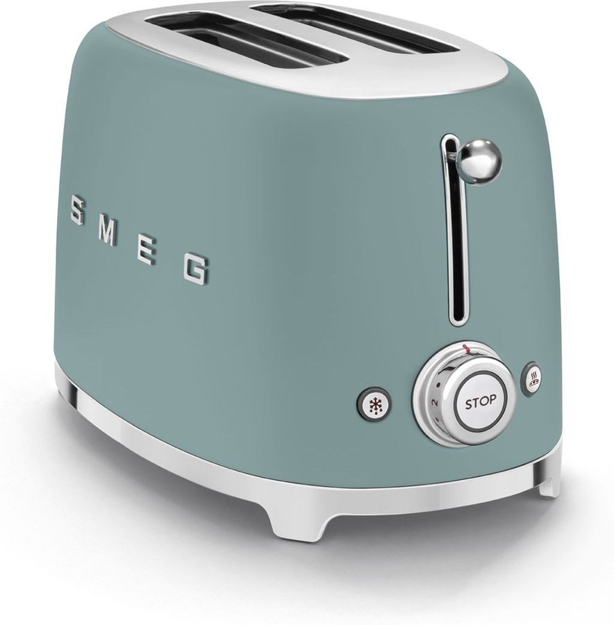SMEG TSF01EGMEU Broodrooster 50's Style - Emerald Green 5
